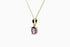 Divya दिव्या | Amethyst | Halskette | 18K Vermeil Vergoldung